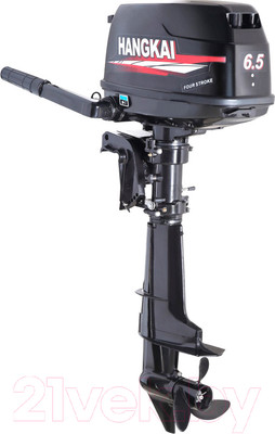 Мотор лодочный Hangkai 6.5 HP 4-тактный