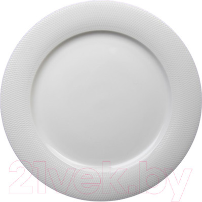 Тарелка столовая обеденная Corone Rosenthal LG033 / фк9932 (белый)