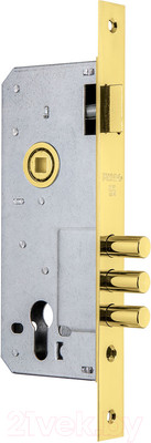 Замок врезной ДДФ DD900/C-45.85.3MR (900 3MR W/B) PB (латунь)