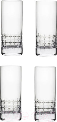 Набор стаканов Rona Luxury Brilliant 37 4757/370 (4шт)