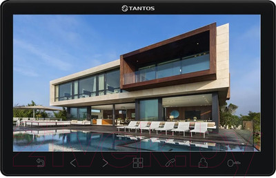 Монитор для видеодомофона Tantos Amelie Slim HD SE (черный)