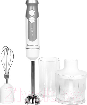 Блендер погружной Evolution HBS-1342 (белый)