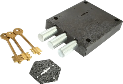 Замок накладной Симеко ЗНГx3-ЛК