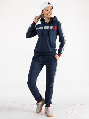 Спортивный костюм Isee FN-55715 (р.44, темно-синий)