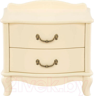 Прикроватная тумба Импэкс Джульетта 2 ящика (дуб шампань)