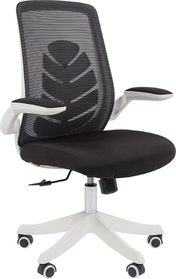 Кресло офисное Chairman CH565 (белый пластик/черный)