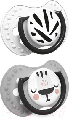 Набор пустышек Lovi Salt & Pepper 6-18 мес. / 22/879 (2шт)