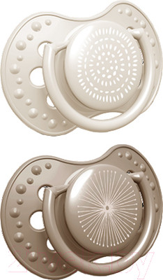 Набор пустышек Lovi Harmony 6-18 мес. / 22/907girl (2шт)