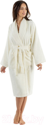 Халат Minteks Махровый ТВ04-1 (р.52, шампань)