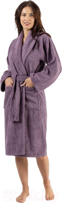 Халат Minteks Махровый ТВ04-4 (р.46, лавандовый)
