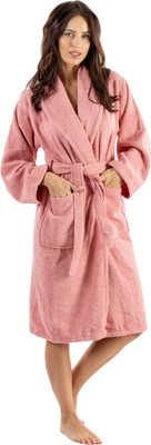Халат Minteks Махровый ТВ04-6 (р.48, терракотовый)