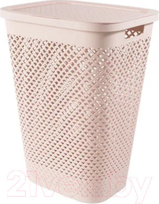 Корзина для белья Curver Laundry Hamper / 251584 (розовый)