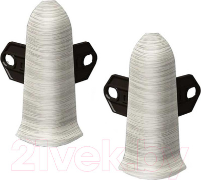 Уголок для плинтуса Ideal Классик 230 Дуб айсберг (5.5см, 2шт, наружный, флоупак)