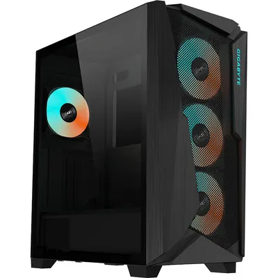 Корпус для компьютера Gigabyte C301 Glass Black