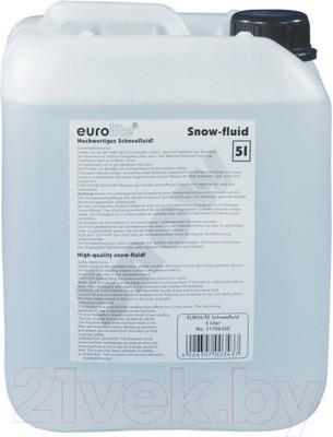 Жидкость для генератора снега Eurolite Snow Fluid HD (5л)