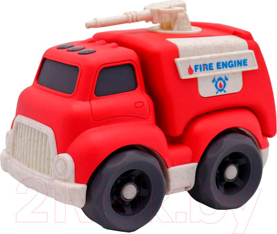 Автомобиль игрушечный Funky Toys Пожарная эко-машинка / FT0278082 (красный)