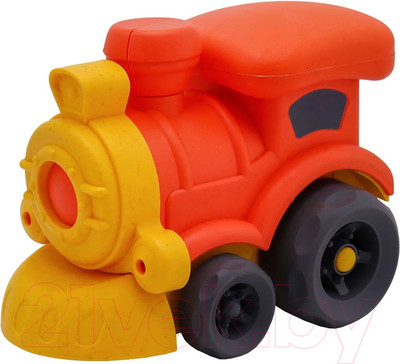 Локомотив игрушечный Funky Toys Эко-машинка / FT0416349-1 (оранжевый)