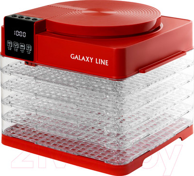 Сушилка для овощей и фруктов Galaxy GL 2630 (красный)
