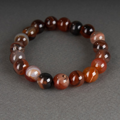 Браслет Wolves Агат 40311 (р.19, медный)