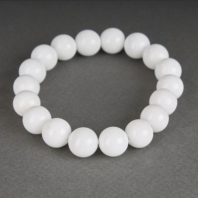 Браслет Wolves Агат 40355 (р.21, белый)