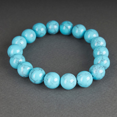 Браслет Wolves Бирюза 40386 (р.17)