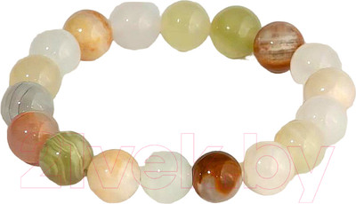 Браслет Wolves Оникс 40502 (р.21, мраморный)