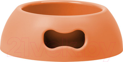 Миска для животных United Pets Pappy-medium / GI0102AR20 (оранжевый)