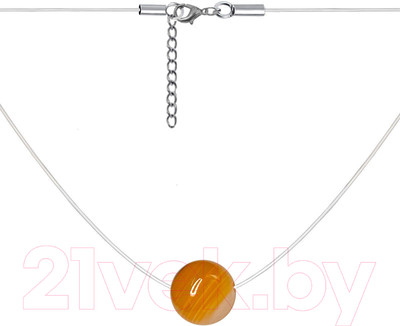 Чокер Wolves Агат 40786 (желтый)