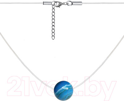 Чокер Wolves Агат 40790 (синий)