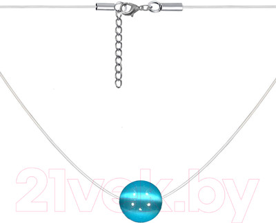 Чокер Wolves Кошачий глаз 40854 (голубой)