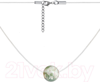 Чокер Wolves Агат 40922 (моховой)