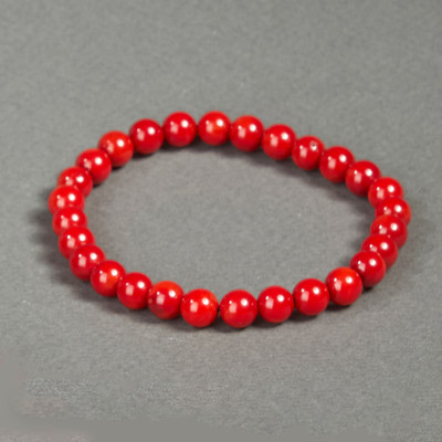 Браслет Wolves Коралл 40441 (р.16)