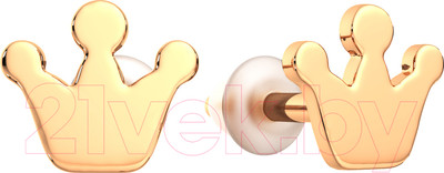 Серьги из розового золота ZORKA 300103S