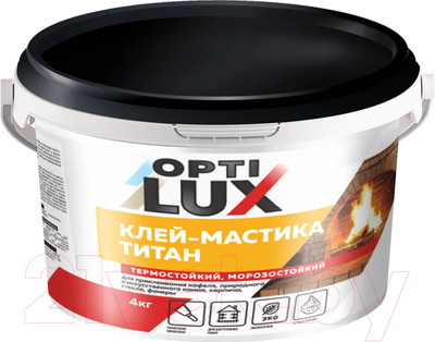 Клей Оптилюкс Титан мастика (4кг)