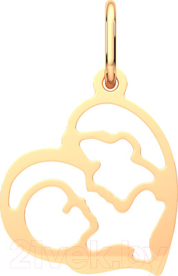 Подвеска из розового золота ZORKA 400085.14K.R.ZZ