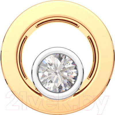 Подвеска из розового золота ZORKA 440274.14K.R (с фианитом)