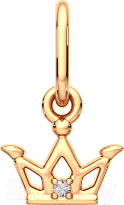 Подвеска из розового золота ZORKA 440277.14K.R (с фианитом)