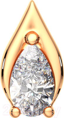 Подвеска из розового золота ZORKA 440393.14K.R (с фианитом)