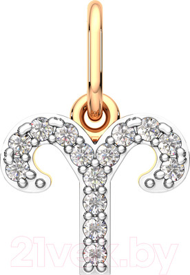 Подвеска из розового золота ZORKA 440551.14K.R.ZZ (с фианитами)