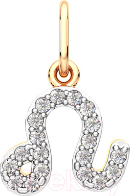 Подвеска из розового золота ZORKA 440555.14K.R.ZZ (с фианитами)