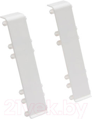 Соединитель для плинтуса Cezar Hi Line Prestige М9003 Белый Матовый (2шт, флоупак)