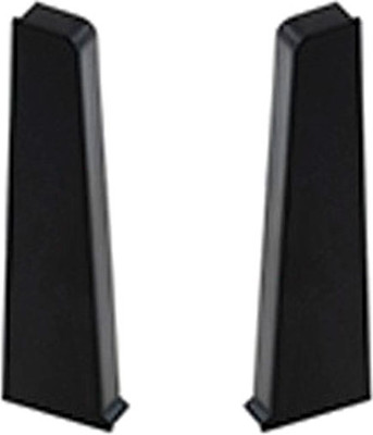 Заглушка для плинтуса Cezar Hi Line Prestige М9005 Черный Матовый (2шт, флоупак)