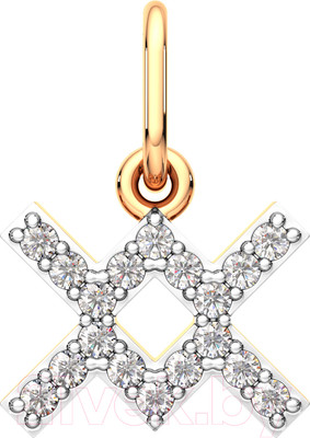 Подвеска из розового золота ZORKA 440561.14K.R.ZZ (с фианитами)