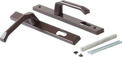 Ручка дверная No Brand Пружина 85/25 (коричневый)