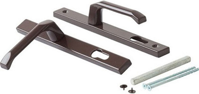 Ручка дверная No Brand 85/25 (коричневый)