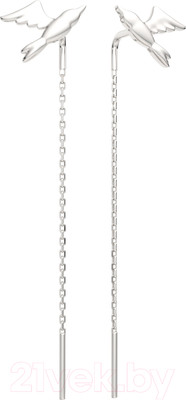 Серьги из серебра ZORKA 0300462