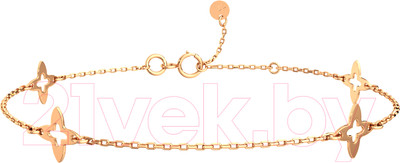 Браслет из розового золота ZORKA 650055.14K.R.ZZ (18см)