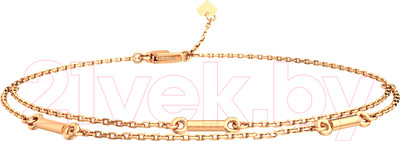 Браслет из розового золота ZORKA 6500254.14K.R.ZZ (18см)