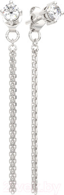 Серьги из серебра ZORKA 0310477 (с фианитами)