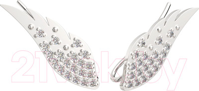 Серьги из серебра ZORKA 0310579 (с фианитами)